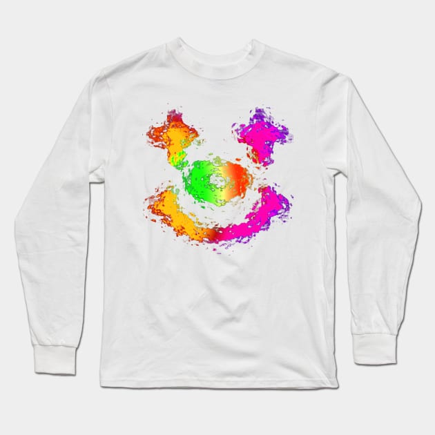 halloween clown Long Sleeve T-Shirt by Atroce